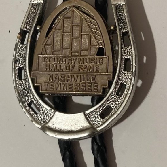 Vintage Metal Bolo Tie,Country Music Hall of Fame,...